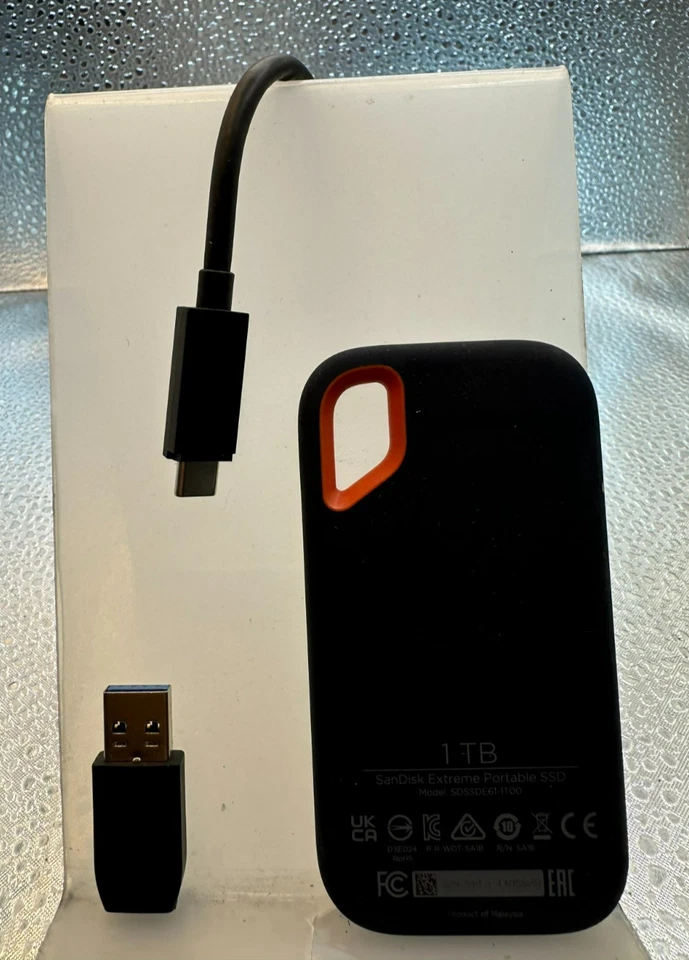 SanDisk Extreme Portable SSD 1TB USB C External Solid State Drive - Image 3 of 4