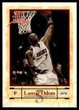 Lamar Odom 2004-05 Fleer Sweet Sigs #14 Lakers NBA READ FREE SHIP AutographDen