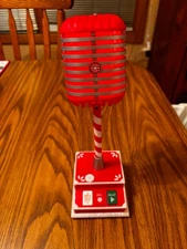Target Wondershop Animated Microphone North Pole FM Voice Changer Gemmy Works