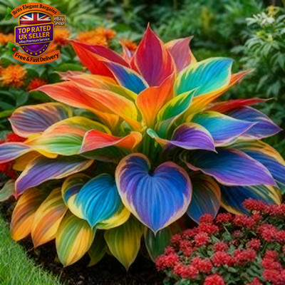 Hostas Plants for Sale,Golden Jade Carving Feels Beautiful,Hostas Mix,Good For