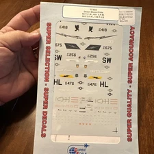 Superscale Decals 720622 1/72 Scale Desert Storm F-16 Falcons 50, 421, 363 TFW, 