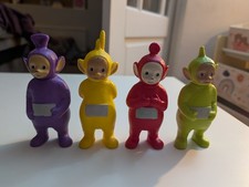 Teletubbies Chunky Action Figures (4 Piece) Tinky Wonky, Dipsy, Lala, Po