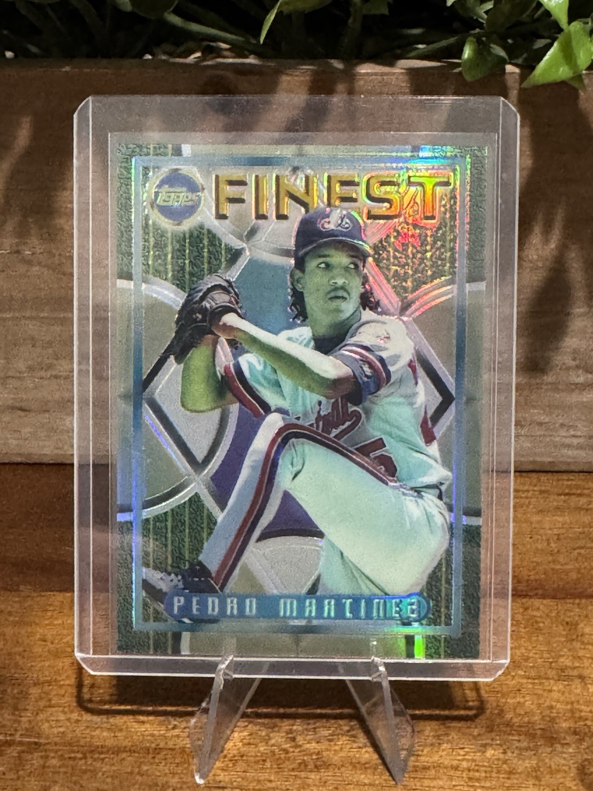 1995 Finest Pedro Martinez Refractor #189 Montreal Expos FX8120