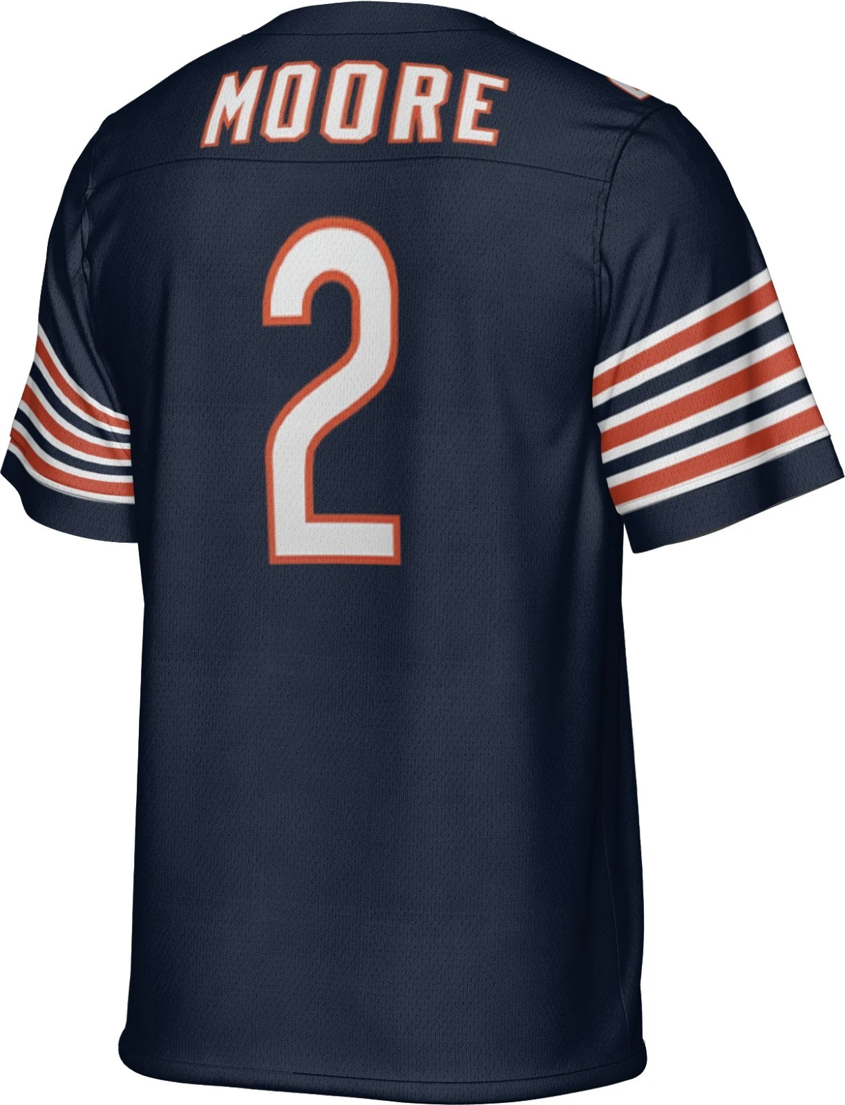 UNSIGNED CUSTOM Sewn Stitched DJ Moore Jersey - Size S to 5XL