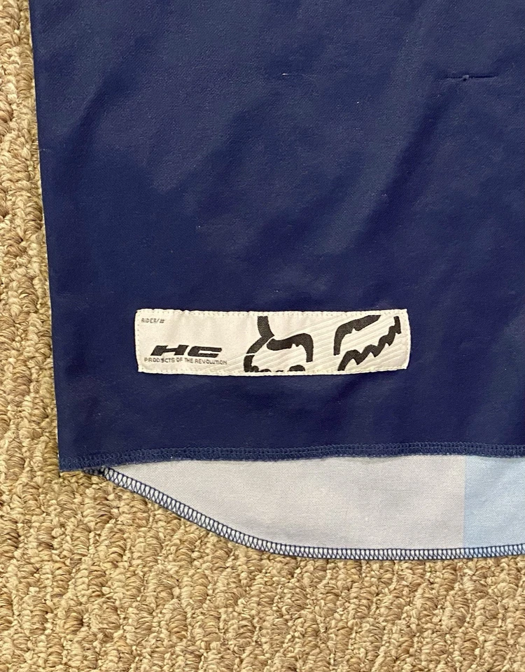 Мужская футболка для мотокросса Fox Racing Yamaha MX большой размер - Изображение 4 из 4