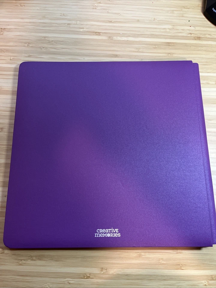 Альбом Creative Memories It's Fall Y'all фиолетовый клетчатый осенний для скрапбукинга 12x12 - Изображение 4 из 4