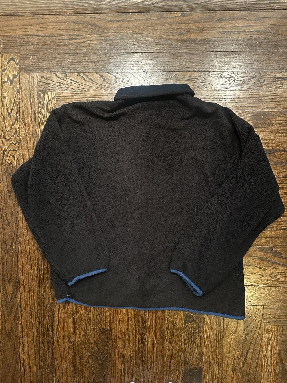 Vintage Patagonia Full Zip Up Men’s Black Fleece Jacket Made In USA Sz Large thumbnail 4