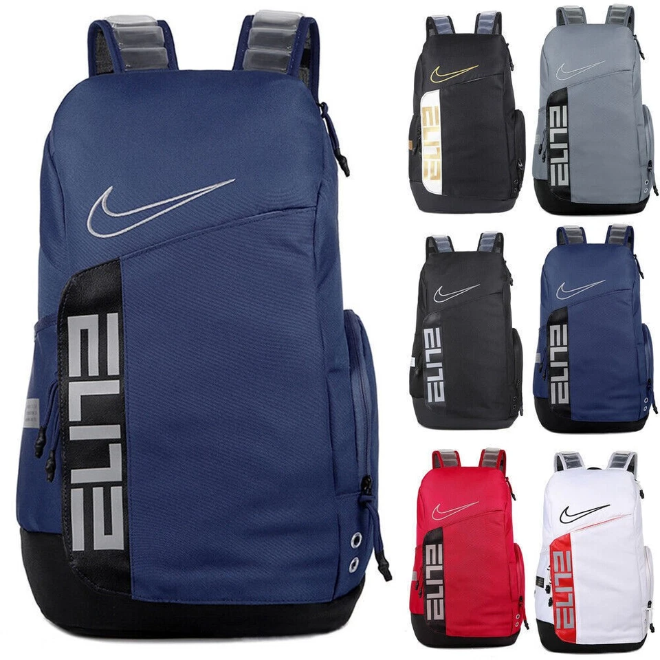 Backpack Nikes Bag Elite Unisex School Travel  Basketball GymSports Rucksack Pro - Image 2 of 4