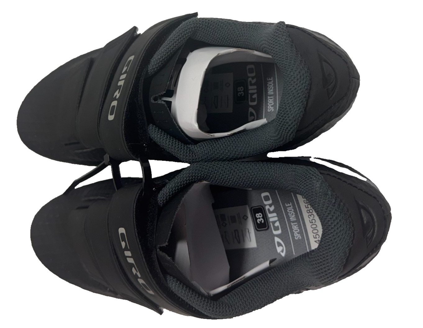 Giro Stylus Cycling Shoes Size EU 38 UK 5 Black Road Bike 3 Bolt image 3