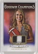 2021 Upper Deck Goodwin Champions Memorabilia Premium 37/50 Molly McGrath 7ov