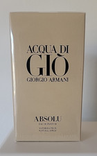 Giorgio Armani Acqua Di Gio Absolu 2.5 Oz / 75 ML Eau De Parfum Spray Sealed 