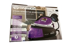 Daewoo 2400W Electric Steam Generator Iron 1.2L Station Ceramic Soleplate
