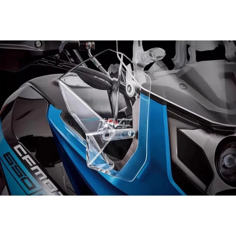 Front Side Flank Windscreen For CFMOTO CF650MT MT650 Wind Shield Motorcycle Part - Imagem 2 de 2