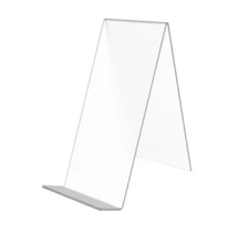 Returned Item Acrylic Easel Stand Book Holder Display Product Glorifier Lip
