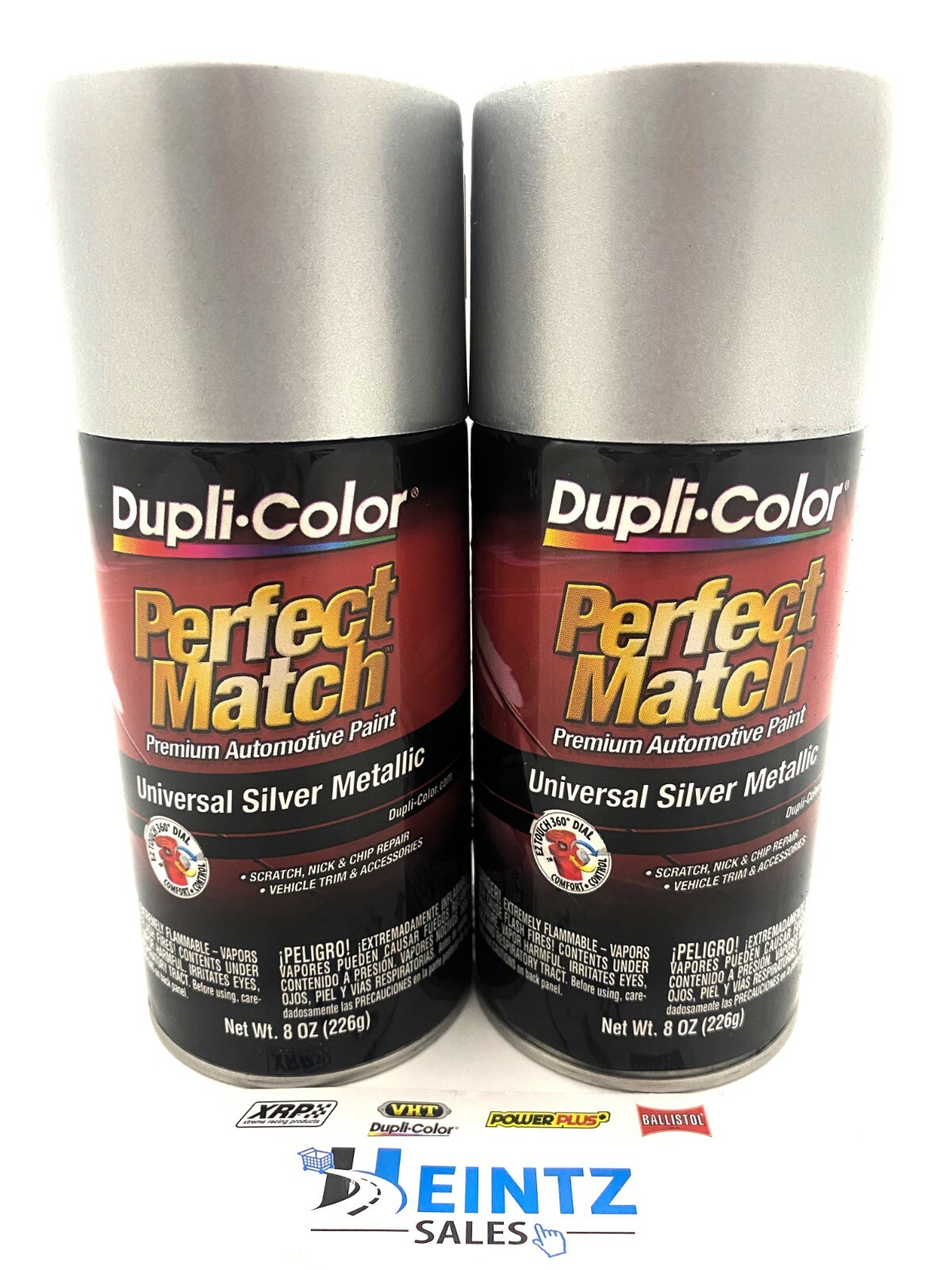 Duplicolor BUN0600 Perfect Match Universal Silver Metallic Auto Paint