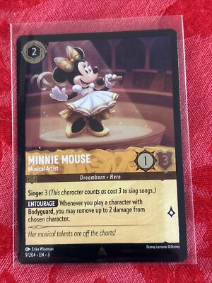 FOIL Disney Lorcana: Inklands - Minnie Mouse - Musical Artist - 9