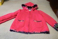 Gymboree quilted reversible jacket size 2-3 NWT