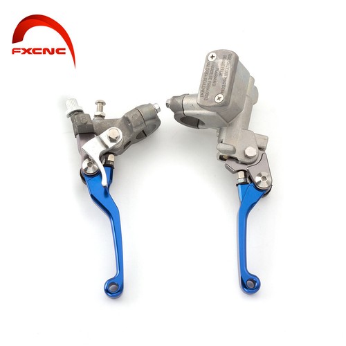 CNC Brake Clutch Perch Master Cylinder Levers For CRF150/250R CRF450R 2007-2012 - Foto 6 di 17