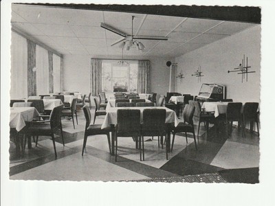 LICHTENFELS / Ofr....,Maintal-Terrassen, Gastraum, JUKEBOX...s/w AK