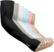 Cooling Arm Sleeves Compression Cover UV Sun Protection Sports For Men Women US