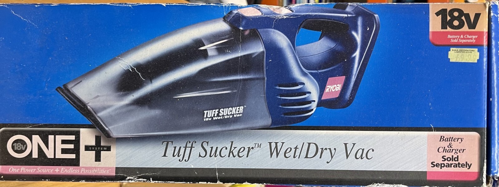 Ryobi CHV-1WDM Tuff Sucker Wet/Dry Vac
