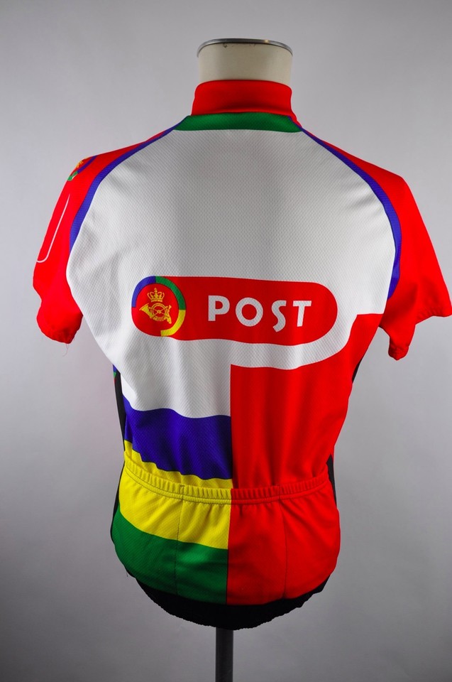Rarissima Maglia Ciclismo Biemme Vintage Cycling Jersey Logo Tg L Made