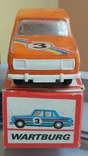 VINTAGE WARTBURG SPORTS TOY CAR M 1:30 GDR N3 GERMANY VEB PLASTICART ORIG. BOX