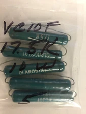 VC10F CLAROSTAT 17.5K OHM 10 WATT RESISTORS 5 PCS NOS