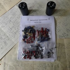 Luxman 309 amplifier rebuild restoration Capacitor Kit fix repair