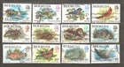 Bermuda: 12 used stamps of a set, Wildlife, 1978, Mi#352-68