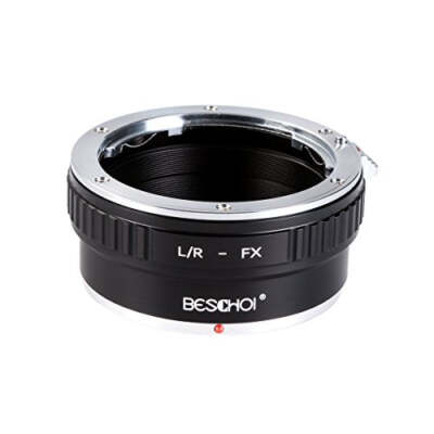 Beschoi Objektivhalterung Adapter für Leica R Objektiv auf Fujifilm FX Halterung X-Serie Kamera