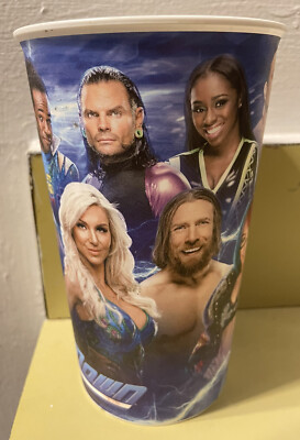 2019 WWE SmackDown Barclays Center Collectable Cup Bryan New Day Becky Lynch