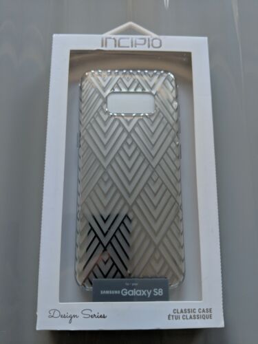 Incipio Design Series Classic Case for Samsung Galaxy S8 - Silver Prism - Picture 1 of 5