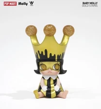 POPMART KENNYSWORK BABY MOLLY GOLD STAINS *limited edition