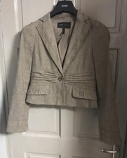 Bcbg Maxazria Linen Blend Jacket Size S