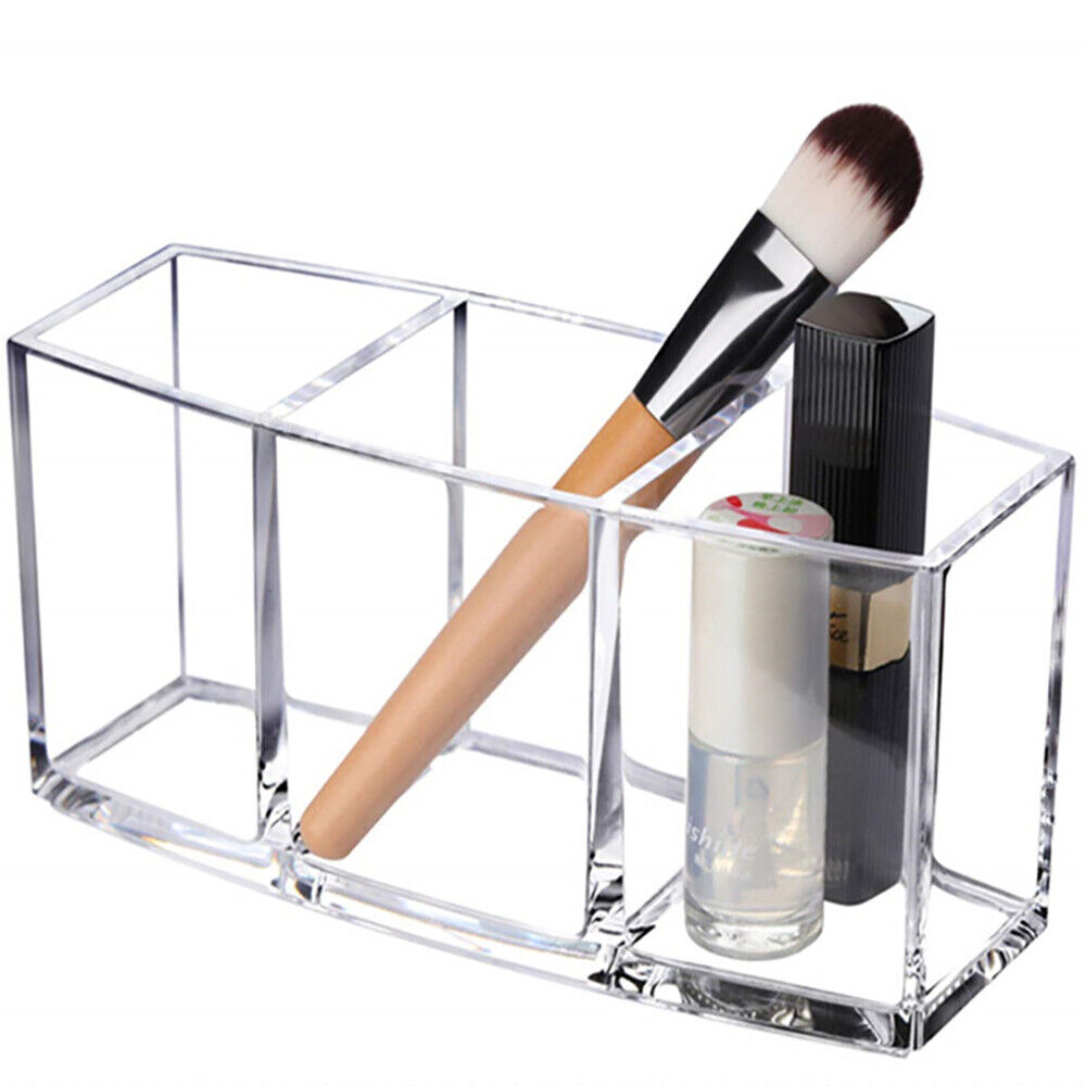 Transparent Make -up Pinsel Kosmetische Speicherbox Hülle Halter Tisch YoBlv