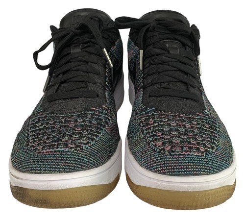 Nike Air Force 1 Ultra Flyknit Low 'Multicolor' 817419-002 Mens Size 9.5 - Picture 2 of 10