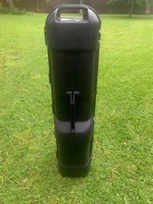 GOLF GUARD Hard Shell Wheeled Travel Case Rolling Luggage 3 Latches, missing one