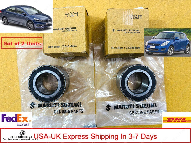Genuine OEM Front Wheel Bearing Pair for SUZUKI SWIFT & CIAZ