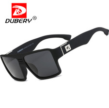DUBERY Square Polarized Sport Sunglasses For Men Outdoor Driving Fishing Glasses