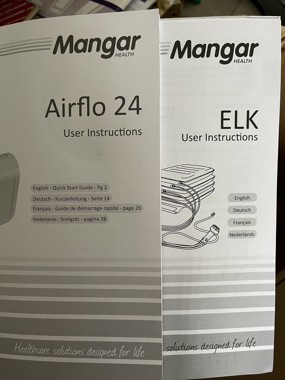 Mangar ELK Emergency Lifting/falls Cushion Airflo 24 Compressor Barely