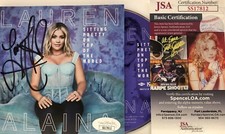 LAUREN ALAINA Signed "Sitting Pretty On Top Of The World" CD Insert JSA LAUREN ALAINA Signed "Sitting Pretty On Top Of The World" CD Insert JSA