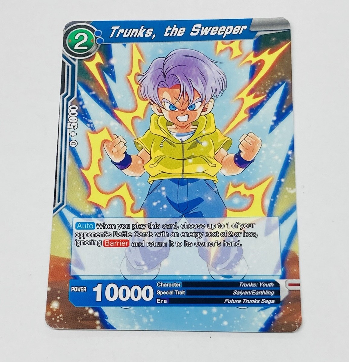 Trunks The Sweeper Dragon Ball Super Trading Card Cool Art Tc5 | eBay