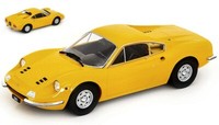 Modellauto Statisch Ferrari Dino 246 Gt 1969 Gelb Modellbau Massstab 1:18