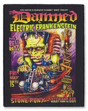 The Damned Punk Patch Johnny Ace Studios Monster Lowbrow Electric Frankenstein