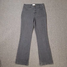 FDJ Jeans Women's Size 4 French Dressing Jeans Olivia Flare, Gray