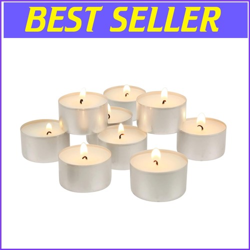 300 Smokeless Tea Light Candles - 6-7 Hour Burn Time, Perfect for Home Decor