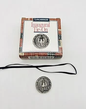 Vintage Longaberger Tie - On Basket Accessory Inaugural Eagle Patriotic 1997 New