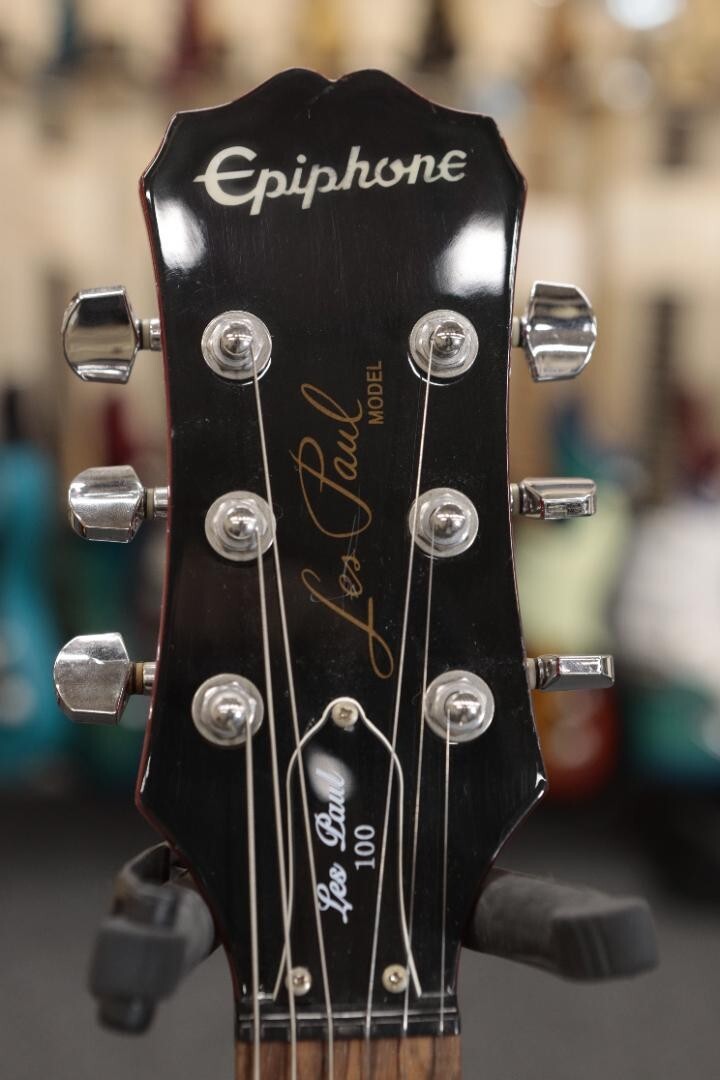 9411 Epiphone Les Paul 100 Cherry Sunburst | eBay