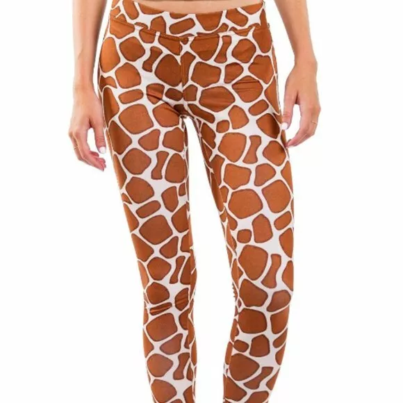 Giraffe print deals leggings